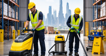Warehouse & Industrial Cleaning in dubai